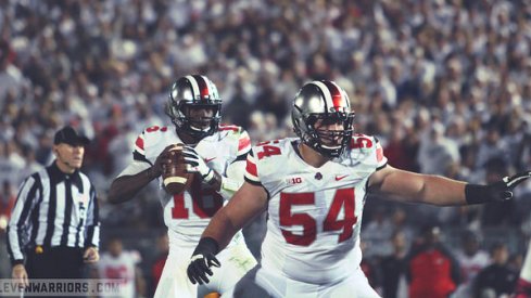 J.T. Barrett and Billy Price at Penn State