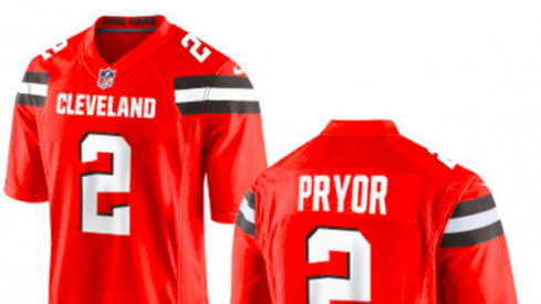 Terrelle Pryor Cleveland Browns jerseys