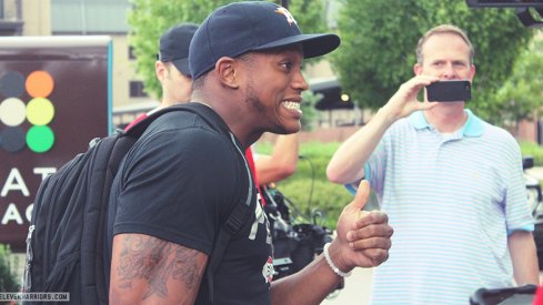 Darron Lee checking in for the 2015 Buckeye football season.