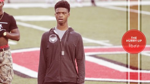 Damar Hamlin during his last Ohio State visit.