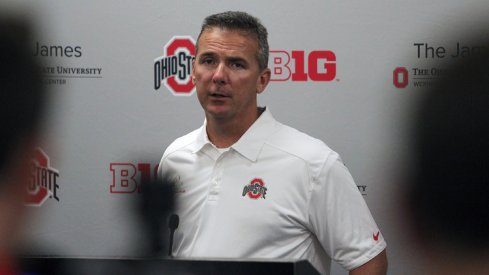 Urban Meyer updates his team at Ohio State Media Day.