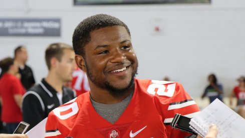 Mike Weber is quickly becoming known as 'Baby 'Los' among his Ohio State teammates.