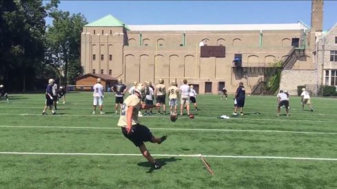 2017 Ohio State commit Blake Haubeil nails 61-yard field goal.