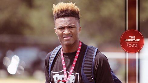 Shaun Wade during a visit to Ohio State in June.