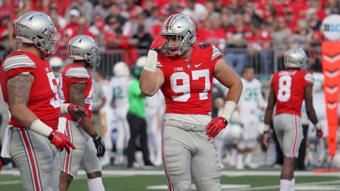 Joey Bosa returned to the lineup Saturday for Ohio State.