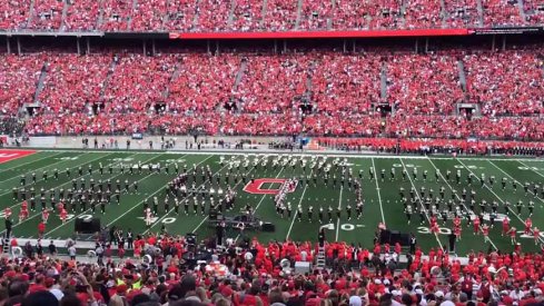 Rick Derringer of The McCoys joined Ohio State's Marching Band to celebrate the 50th birthday of "Hang On Sloopy"