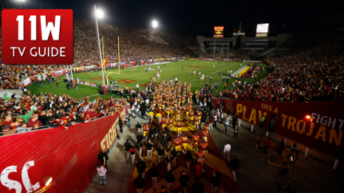 USC takes the field for its 2013 game against Stanford (Ric Tapia/Icon Sportswire)