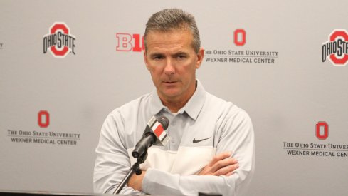 Urban Meyer provides updates after Ohio State's practice Wednesday.