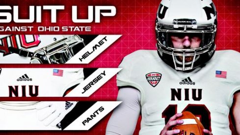 Northern Illinois' uniforms.