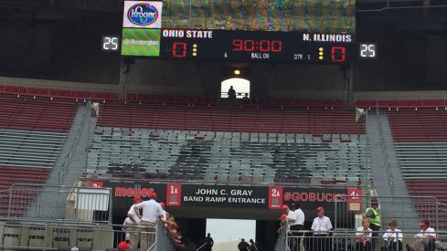 Former Ohio State coach Jim Tressel will be honored at today's Ohio State game.