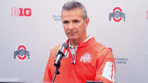 Urban Meyer met with the media Monday to preview his team's game against Western Michigan.