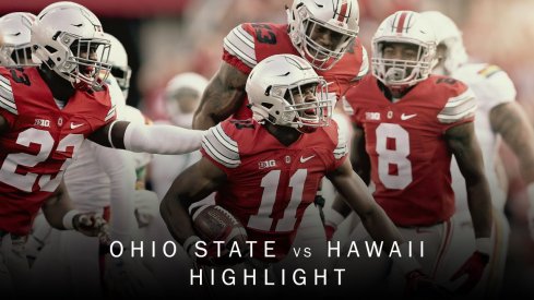 Ohio State-Hawai'i highlights from the Buckeye video production team.