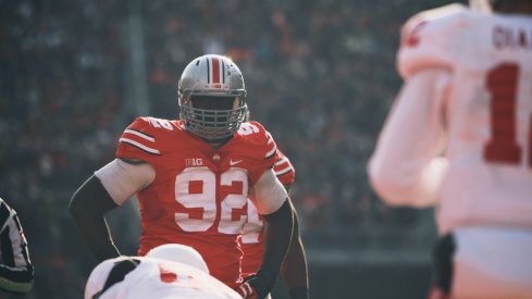 Adolphus Washington lines up.