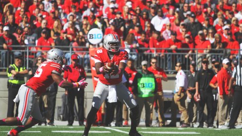 Jones excelled at running the option against Maryland