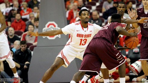 JaQuan Lyle defends in his Ohio State debut.