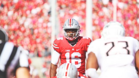 J.T. Barrett is listed as Ohio State's starting quarterback on its latest depth chart.