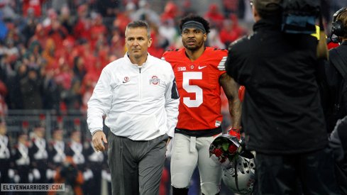 Urban Meyer and Braxton Miller.