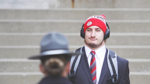 Ohio State defensive end Joey Bosa prior to the Michigan State game.