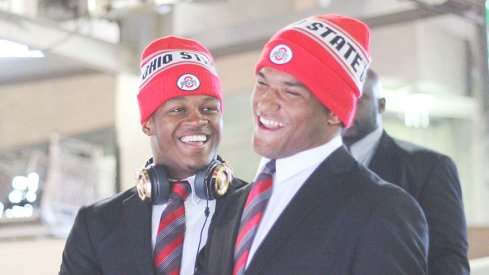 Ohio State linebackers Raekwon McMillan and Dante Booker react to this piece.