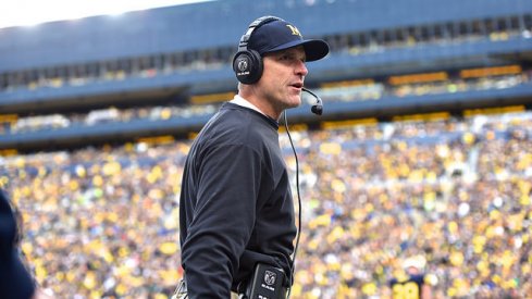 Jim Harbaugh at Michigan Stadium