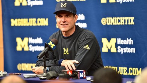 This Ohio State fan is thankful for Jim Harbaugh. #BeatMichigan