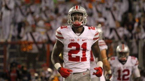 Parris Campbell at the Virginia Tech game