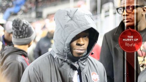 Sam Bruce during his October visit to Ohio State.