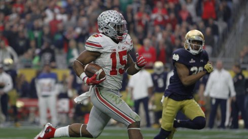 Ezekiel Elliott's final touchdown in Scarlet & Gray was a classic