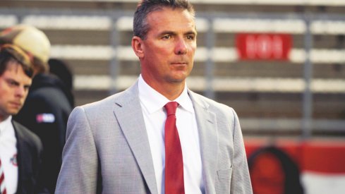 Urban Meyer addressed the media Thursday at the Woody Hayes Athletic Center.