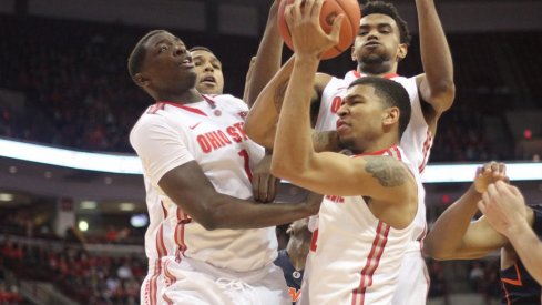 Four different Buckeyes have led the team in rebounding during their current 7-game win straek. 