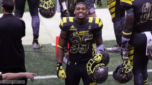 DE Jonathon Cooper at the 2016 Army All-American Bowl.