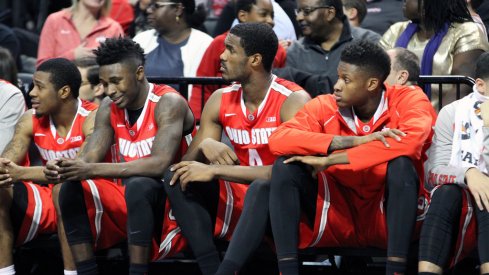 Ohio State's bench.