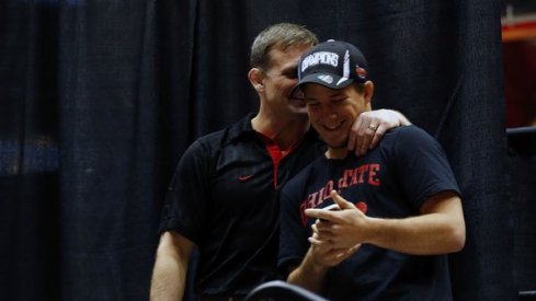 Logan Stieber joining Tom Ryan's staff.