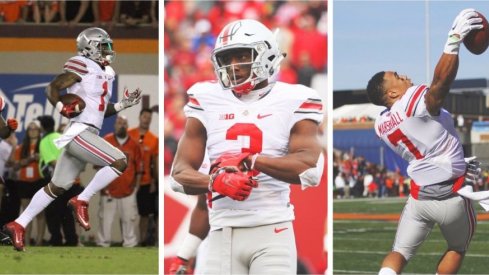 Braxton Miller, Mike Thomas and Jalin Marshall all have eyes on the NFL prize. 