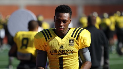 Jordan Fuller at the Army All-American game.