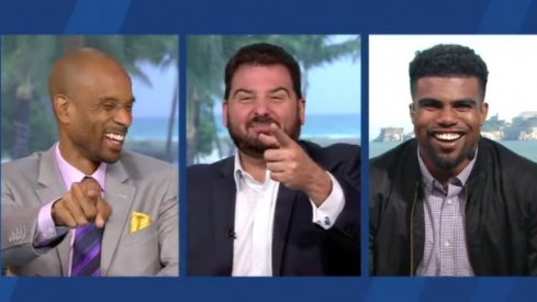 Ezekiel Elliott on ESPN's Highly Questionable. 