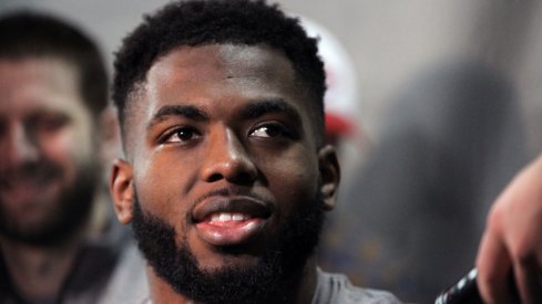 J.T. Barrett meets with the media Wednesday morning. 