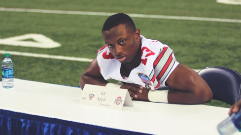 Eli Apple had himself a day at the NFL Combine.