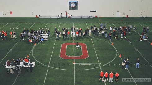 ESPN and the NFL Network will both televise live from Ohio State's Pro Day.