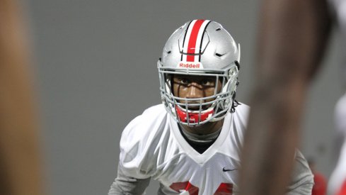 Malik Hooker is trying to take the right steps to be a leader at safety for Ohio State this spring.