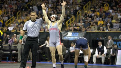 Tomasello rebounded after a tough loss Friday to capture third.