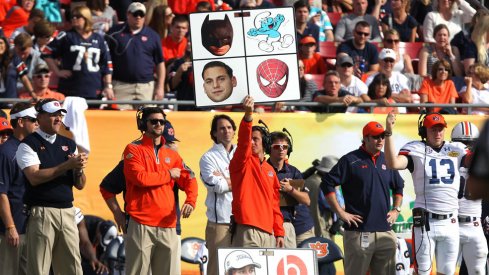 Do these funny-looking boards on the sidelines actually mean anything?