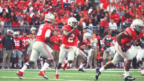 Urban Meyer said he sees a host of players carrying the ball in 2016 for Ohio State.