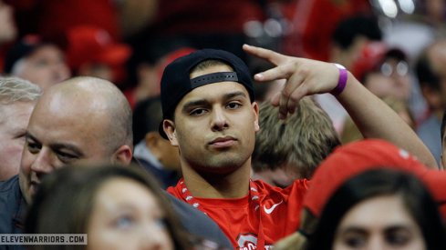 Danny Clark at Ohio State in January