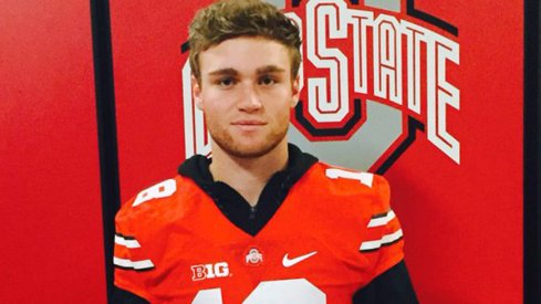 The country's top-ranked quarterback during an Ohio State visit in March of 2016.