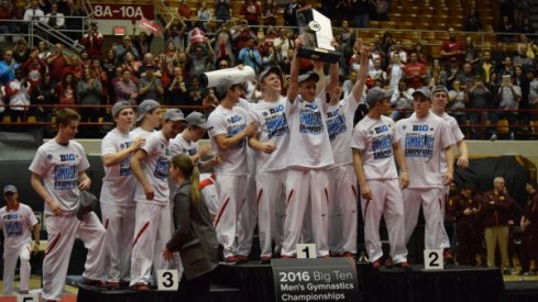 Men''s gym takes home B1G title.