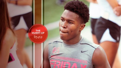 Darnay Holmes at Ohio State last summer.