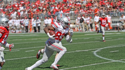 Terry McLaurin was one of Ohio State's standout wide receivers this spring.