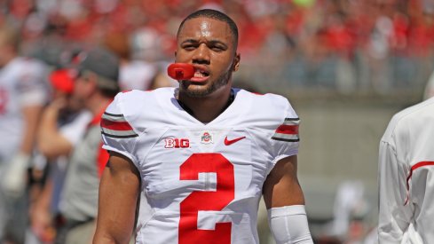 Marshon Lattimore still battling for a starting cornerback job at Ohio State.