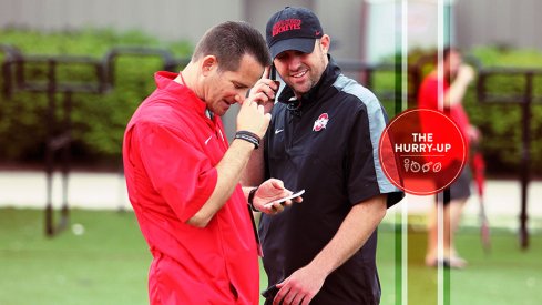 Ohio State assistants Tim Beck and Zach Smith